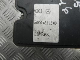 Mercedes-Benz B W246 W242 ABS-ohjainlaite/moduuli A0004311500