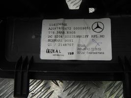 Mercedes-Benz C AMG W204 Takaluukun kannen lukon lista A2047400472