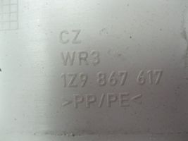Skoda Octavia Mk2 (1Z) Rivestimento montante (D) (superiore) 1Z9867617
