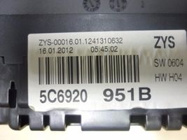 Volkswagen Jetta IV Tachimetro (quadro strumenti) 5C6920951B