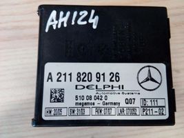 Mercedes-Benz C AMG W203 Hälytyksen ohjainlaite/moduuli A2118209126