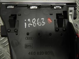 Audi A8 S8 D3 4E Grille d'aération arrière 4E0820901