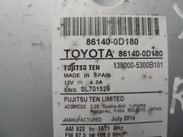 Toyota Yaris Panel / Radioodtwarzacz CD/DVD/GPS 861400D180