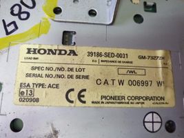 Honda Accord GPS-navigaation ohjainlaite/moduuli 39186SED0031