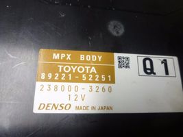 Toyota Verso-S Set scatola dei fusibili 8922152251