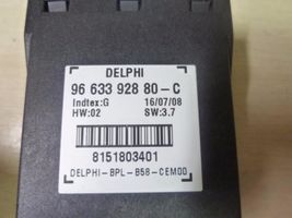 Citroen C4 Grand Picasso Boîtier module alarme 9663392880