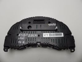 Nissan Leaf I (ZE0) Tachimetro (quadro strumenti) A2C53389102