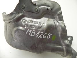 Mercedes-Benz SLK R172 Bouclier thermique d'échappement A6511501675