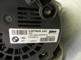 BMW 3 F30 F35 F31 Generatore/alternatore 8578608