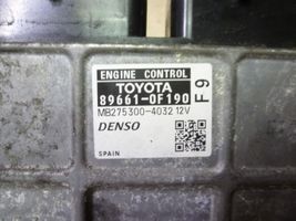 Toyota Verso-S Muut ohjainlaitteet/moduulit 896610F190