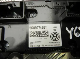 Volkswagen Golf Sportsvan Panel klimatyzacji 5G0907426T