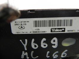 Mercedes-Benz ML W164 Échangeur thermique, chauffage d'appoint A1698300861