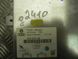 Volkswagen Phaeton Radio/CD/DVD/GPS-pääyksikkö 3D0919146