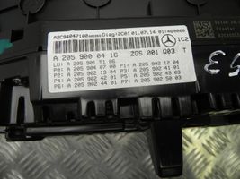 Mercedes-Benz C AMG W205 Compteur de vitesse tableau de bord A2059000416