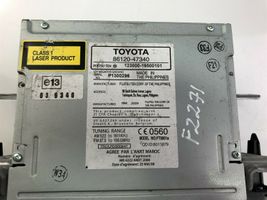 Toyota Prius (XW30) Unité principale radio / CD / DVD / GPS 8612047340