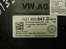 Volkswagen Golf VII Tachimetro (quadro strumenti) 5G1920941D