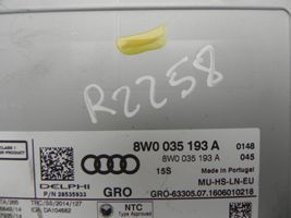 Audi A4 S4 B9 Radio/CD/DVD/GPS-pääyksikkö 8W0035193A