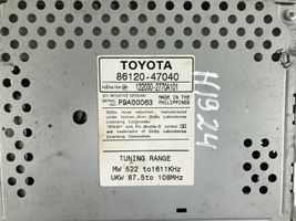 Toyota Prius (XW10) Unité principale radio / CD / DVD / GPS 8612047040
