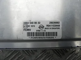 SsangYong Kyron Calculateur moteur ECU A6645408032