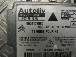 Citroen C5 Centralina/modulo airbag 9658177080