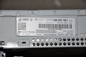 Audi A6 S6 C7 4G Radio/CD/DVD/GPS-pääyksikkö 4G0035746F