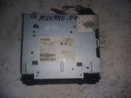 Opel Movano A Radio / CD/DVD atskaņotājs / navigācija VDCR13320007274