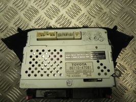 Toyota Prius (XW20) Unità principale autoradio/CD/DVD/GPS 8611047081