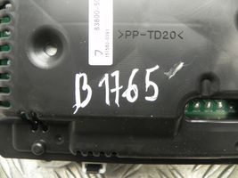 Toyota Verso-S Tachimetro (quadro strumenti) 838005CK50