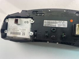 Citroen DS5 Compteur de vitesse tableau de bord 9805341480