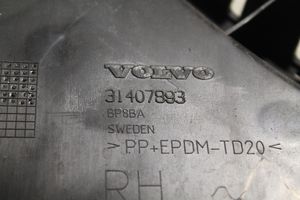 Volvo S60 Soporte de montaje del parachoques trasero 31407893