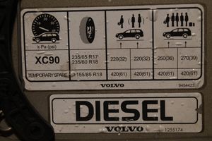 Volvo XC90 Polttoainesäiliön täyttöaukon korkki 9454423
