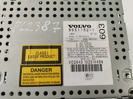 Volvo S60 Unità principale autoradio/CD/DVD/GPS 86511521