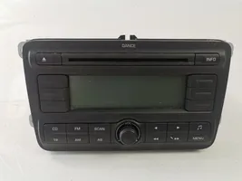 Skoda Fabia Mk1 (6Y) Panel / Radioodtwarzacz CD/DVD/GPS 5J0035161A