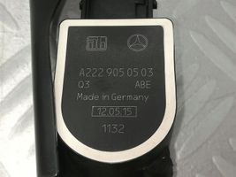 Mercedes-Benz S AMG W222 Czujnik poziomowania świateł osi tylnej A2229050503