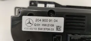 Mercedes-Benz C W204 Centralina del climatizzatore A2049009104