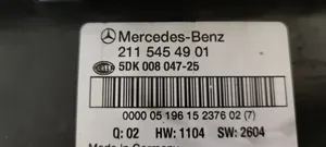 Mercedes-Benz E W211 Unité de contrôle SAM A2115454901