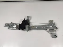 Peugeot 3008 I Front door window regulator with motor 9682808680