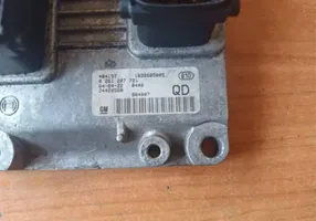 Opel Corsa C Komputer / Sterownik ECU i komplet kluczy 0261207721