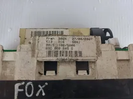 Volkswagen Fox Panel klimatyzacji 6Q0820045G