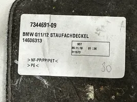 BMW 7 G11 G12 Garniture latérale de console centrale arrière 7344691