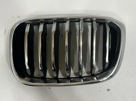 BMW X3 G01 Grille calandre supérieure de pare-chocs avant 7464919