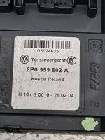 Audi A3 S3 8P Moteur de lève-vitre de porte avant 8P0959802A