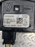 Renault Clio IV Ajovalojen korkeuden säätökytkin 251900567R