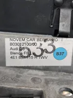 Audi A8 S8 D3 4E Garniture de tableau de bord 4E1857115H