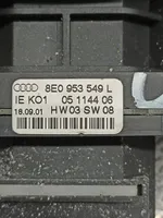 Audi A4 S4 B6 8E 8H Commodo, commande essuie-glace/phare 8E0953549L