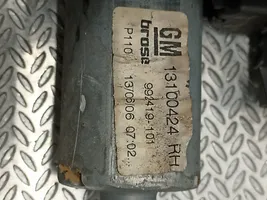 Opel Astra H Elektryczny podnośnik szyby drzwi tylnych 13100424