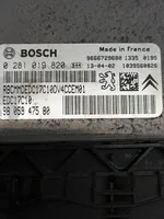 Peugeot 208 Dzinēja vadības bloks 9666729680