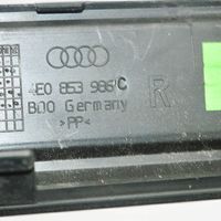 Audi A8 S8 D3 4E Garniture de protection de seuil intérieur 4E0853986C