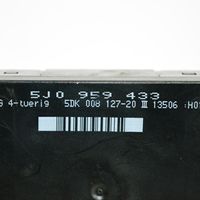 Skoda Roomster (5J) Korin keskiosan ohjainlaite 5J0959433