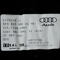 Audi A3 S3 8P Tavaratilan sivuverhoilu 8P3863880AG